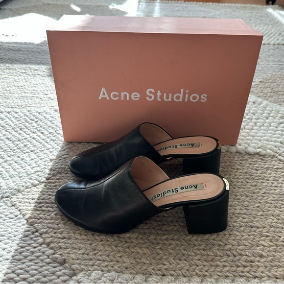 🚫 SOLD on Vestiaire- Acne Studios Heeled Mules - Picture 8 of 8